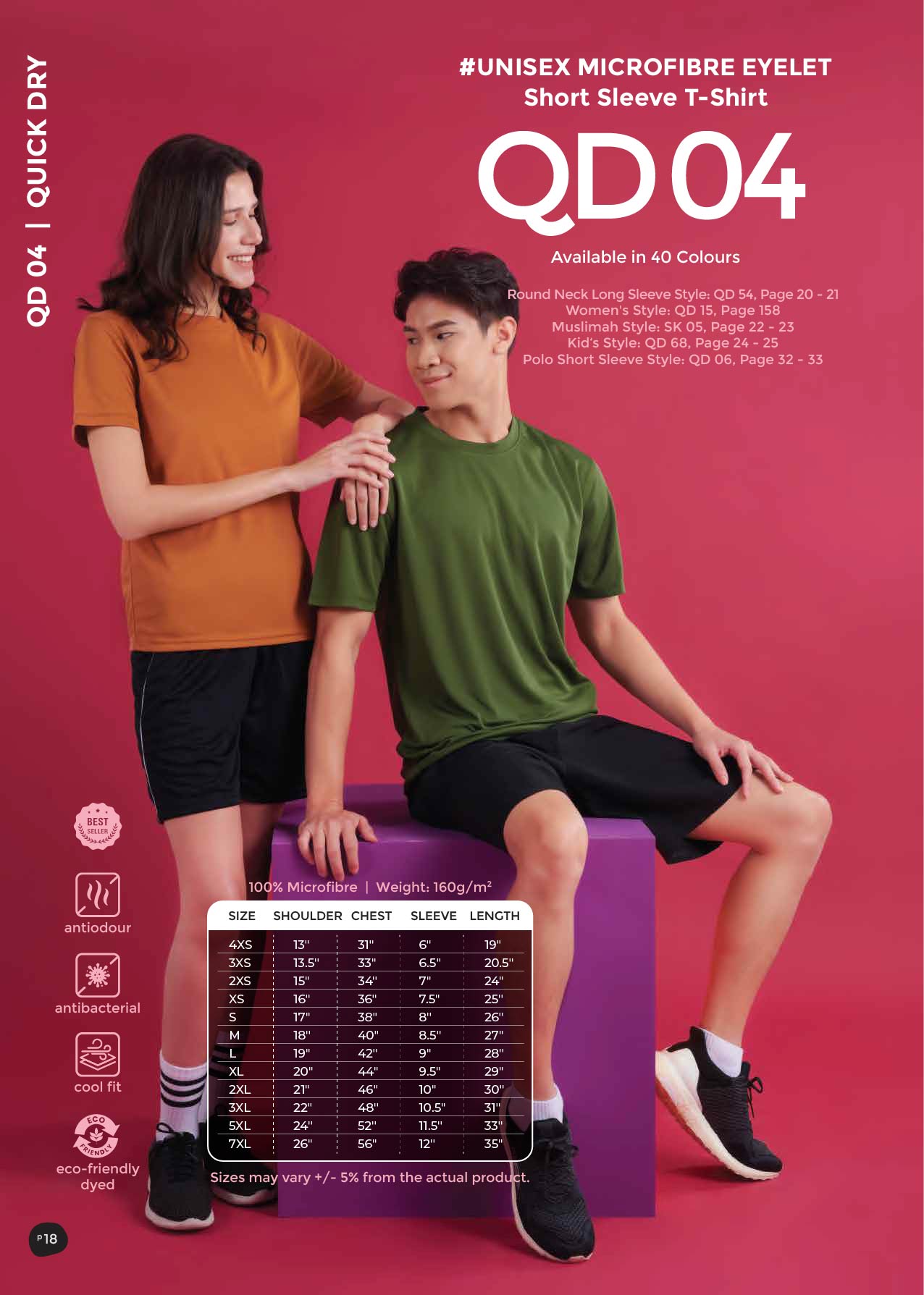 oren-sport-160gsm-quick-dry-roundneck-short-sleeve-plain-tshirt-QD04